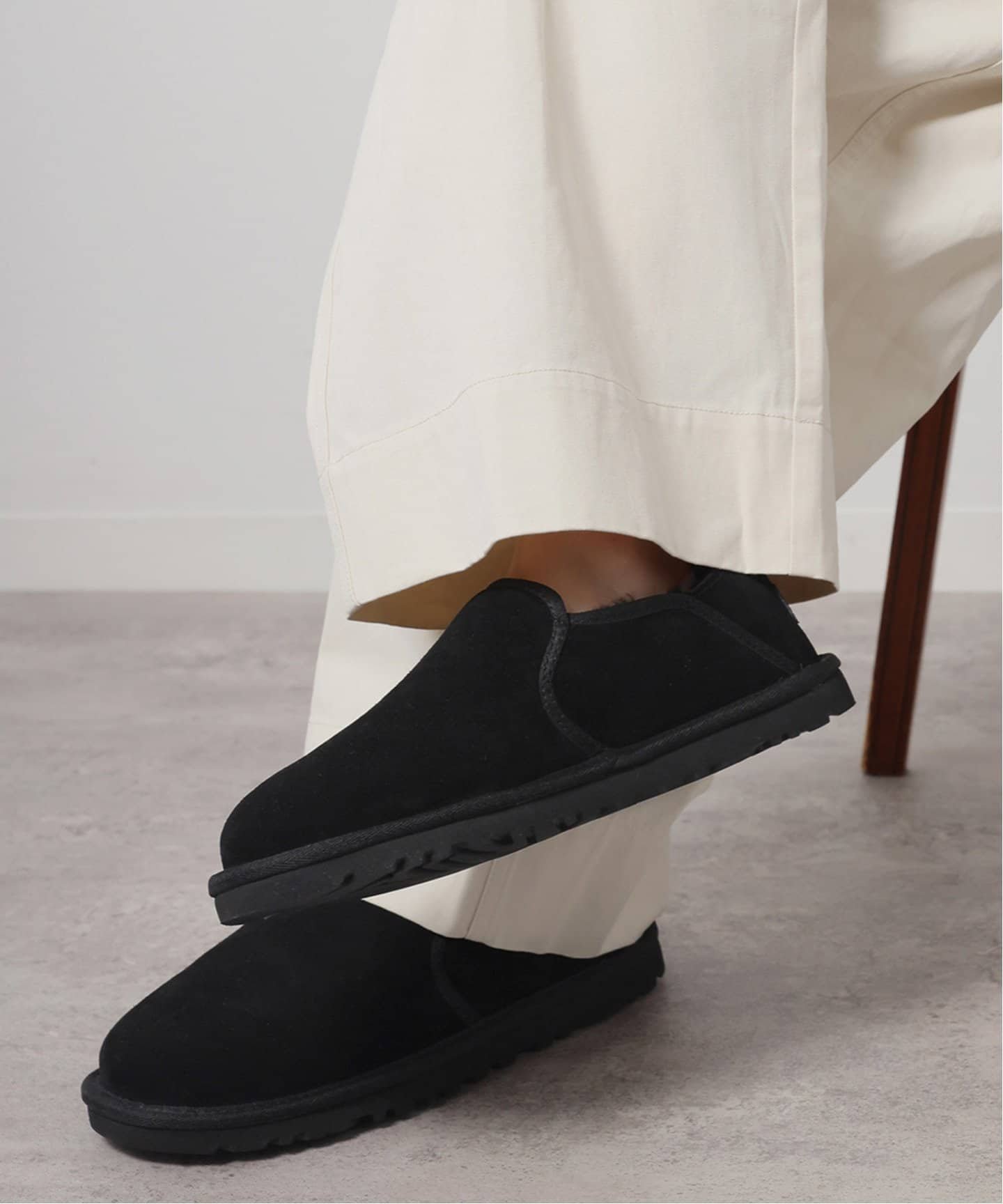 JOURNAL STANDARD relume 《追加》【UGG/アグ】M KENTON:ボアシューズ 3010 BLACK/CHESTNUT ジャーナル スタンダード レリューム シューズ・靴 その他のシューズ・靴 ブラック ブラウン【送料無料】