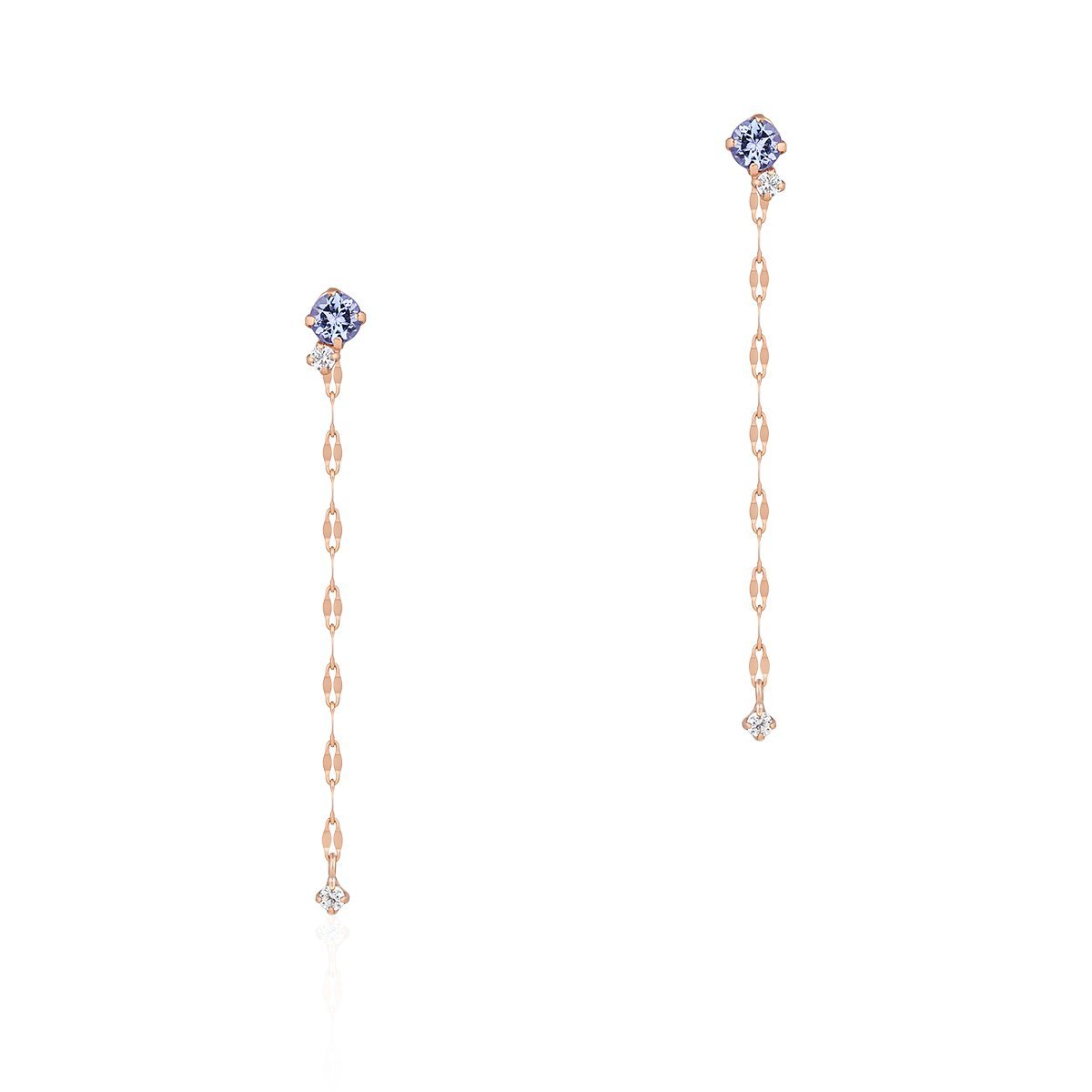 Canal 4℃ 【12月誕生石】シルバー タンザナイト 2way ピアス カナルヨンドシー アクセサリー・腕時計 ピアス ゴールド【送料無料】