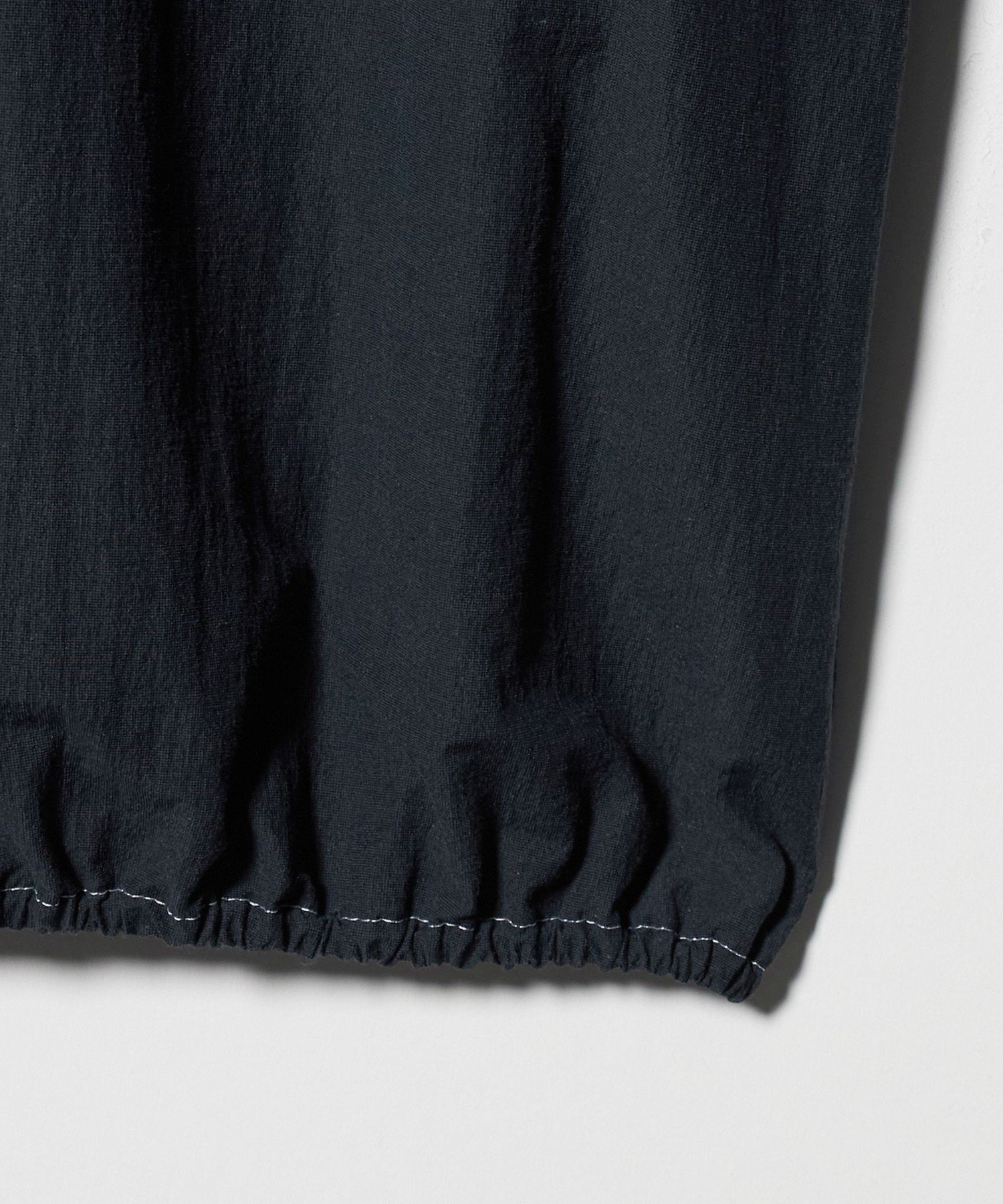 Steven Alan ＜Steven Alan＞クルーネック シュリンク ブラウス ビューティー＆ユース ユナイテッドアローズ トップス シャツ・ブラウス ネイビー グレー