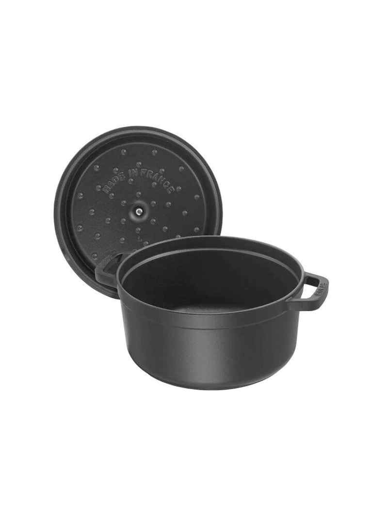 212 KITCHEN STORE ピコ・ココットラウンド 20cm BK ＜staub ストウブ＞ トゥーワントゥーキッチンストア 食器・調理器具・キッチン用品 その他の食器・調理器具・キッチン用品 ブラック【送料無料】 stylife-12882170 Rakuten Fashion サンプル画像3