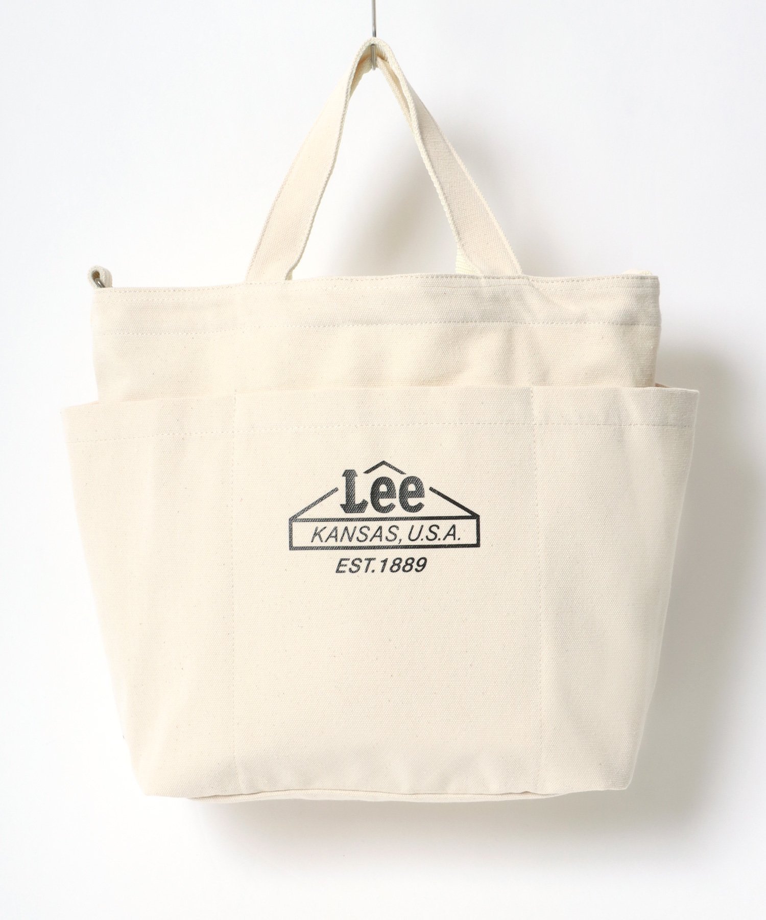 Lee Lee ショルダー バッグ トート キャンバストート メンズ レディース ラザル バッグ ショルダーバッグ ホワイト カーキ グレー ネイビー ブラック ベージュ