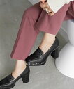 【SALE/60%OFF】RANDA パール*ビジュープラットフォームローファー ランダ シューズ・靴 ローファー ブラウン ホワイト ブラック【送料無料】