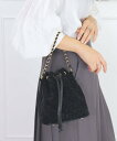 【SALE/40%OFF】artemis by DIANA ストラップ付属2WAY ラメベルベットキルティング巾着バッグ アルテミス バイ ダイアナ バッグ ハンドバッグ ワインレッド【送料無料】