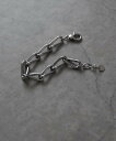SENTI TWISTED AZUKI BRACELET ツイストアズキチェーンブレスレット/シルバー925 コンポジット アクセサリー・腕時計 ブレスレット・バングル シルバー【送料無料】