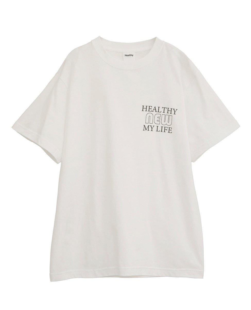 TIARA 【HEALTHY DENIM/ヘルシーデニム】Tシャツ(Healthy New My Life) ティアラ トップス カットソー..