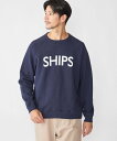 SHIPS MEN SHIPS: 50th ANNIV SHIPS ロゴ スウェット シップス トップス スウェット・トレーナー ワインレッド グレー ネイビー【送料無料】