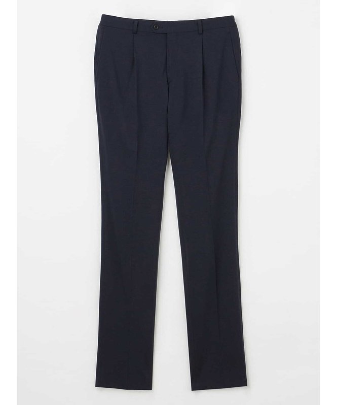 【SALE／50%OFF】Aquascutum MEN 【セットアップ対応】Dress Jersey Set-Up Trousers アクアスキュータム パンツ スラックス・ドレスパンツ ネイビー【送料無料】