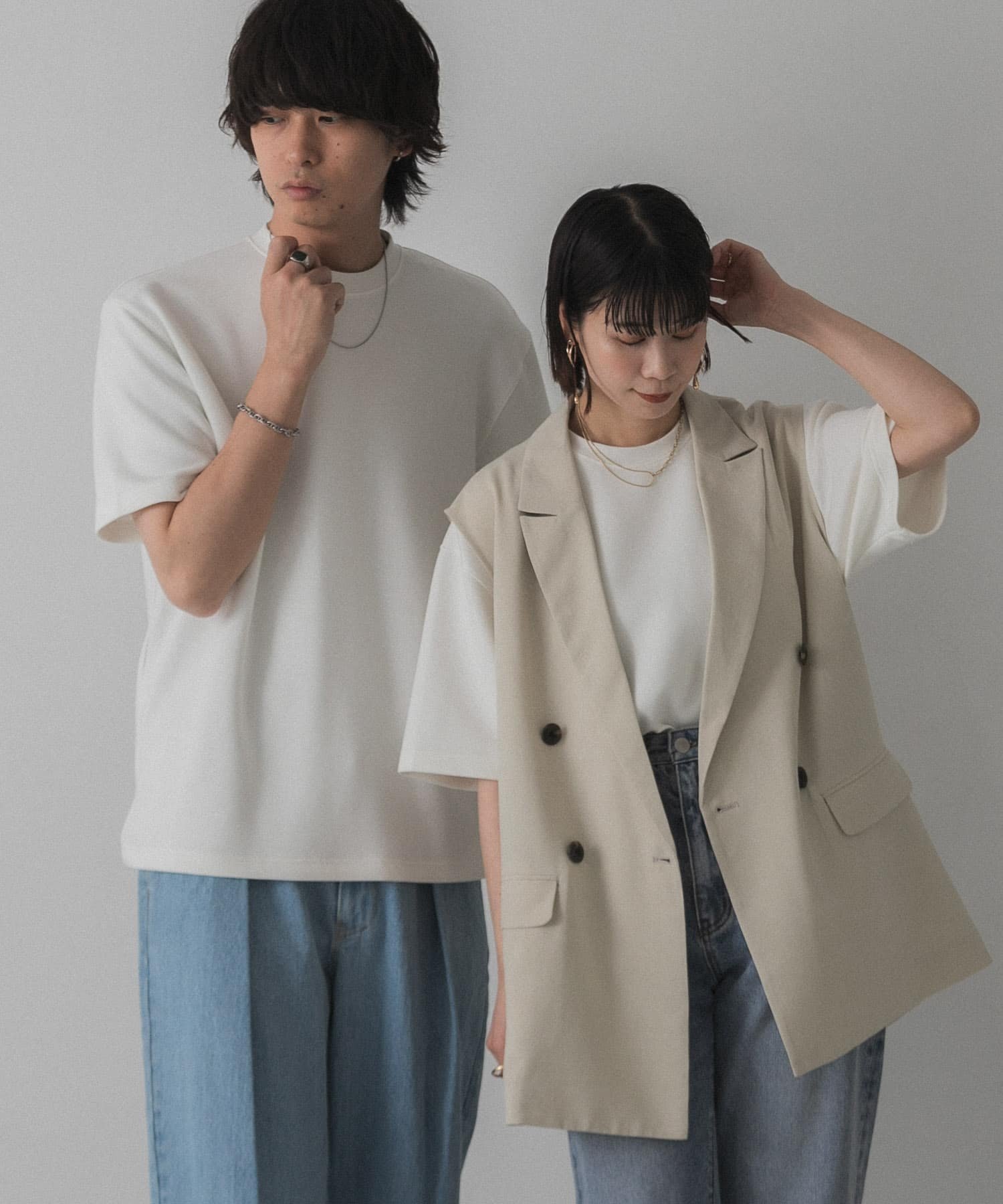 楽天Rakuten Fashion【SALE／10％OFF】SENSE OF PLACE 『ユニセックス』ダンボールポンチTシャツ（5分袖） センス オブ プレイス トップス カットソー・Tシャツ ホワイト ブラック グレー グリーン ブルー