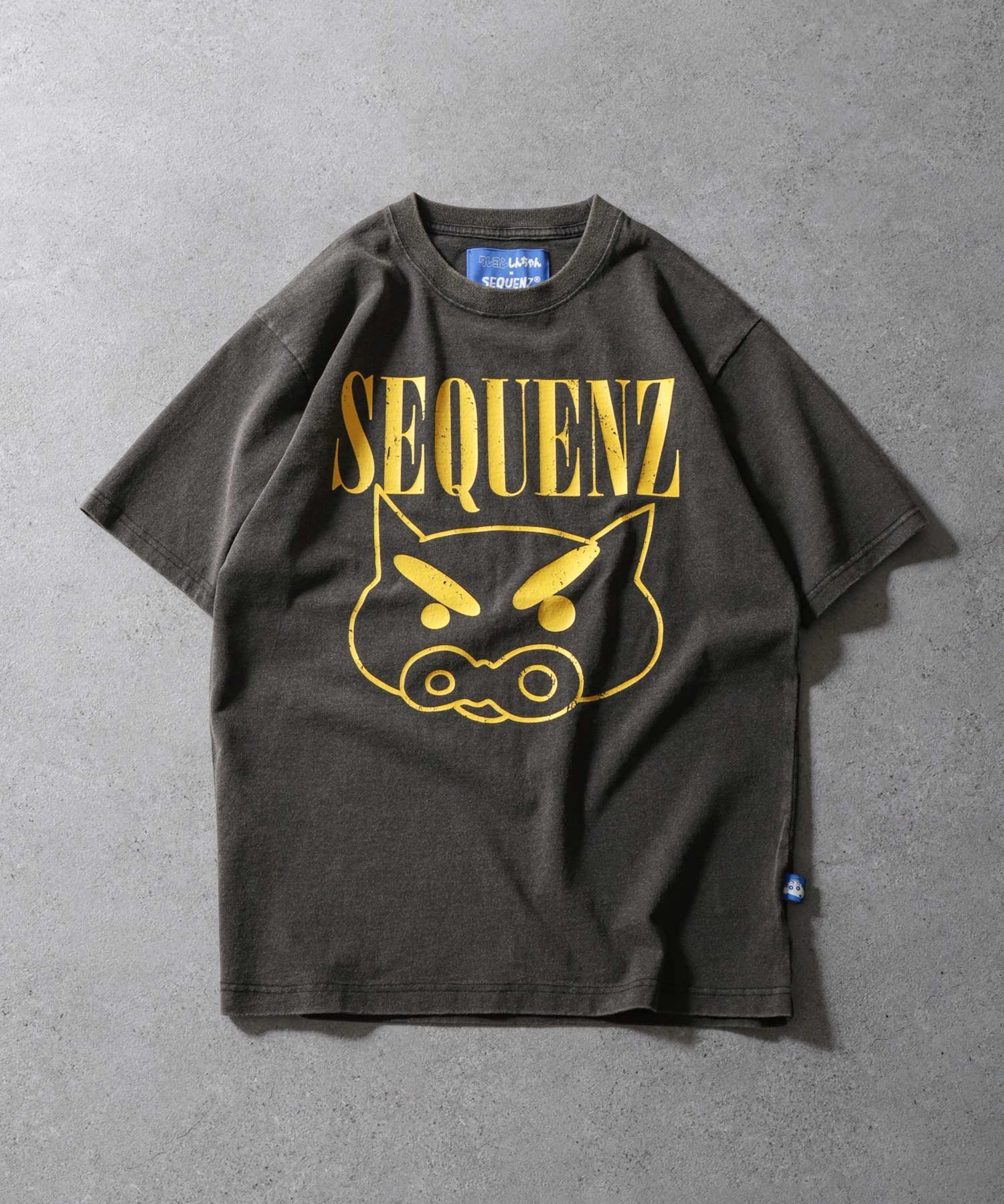 ZIP Select SEQUENZ ぶりぶりざえもんプリントTシャツ ジップファイブ トップス カットソー Tシャツ ブラック ブラウン ネイビー【送料無料】