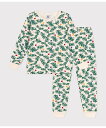 【SALE/10%OFF】PETIT BATEAU スウェット長袖パジャマ プチバトー インナー・ルームウェア パジャマ【送料無料】