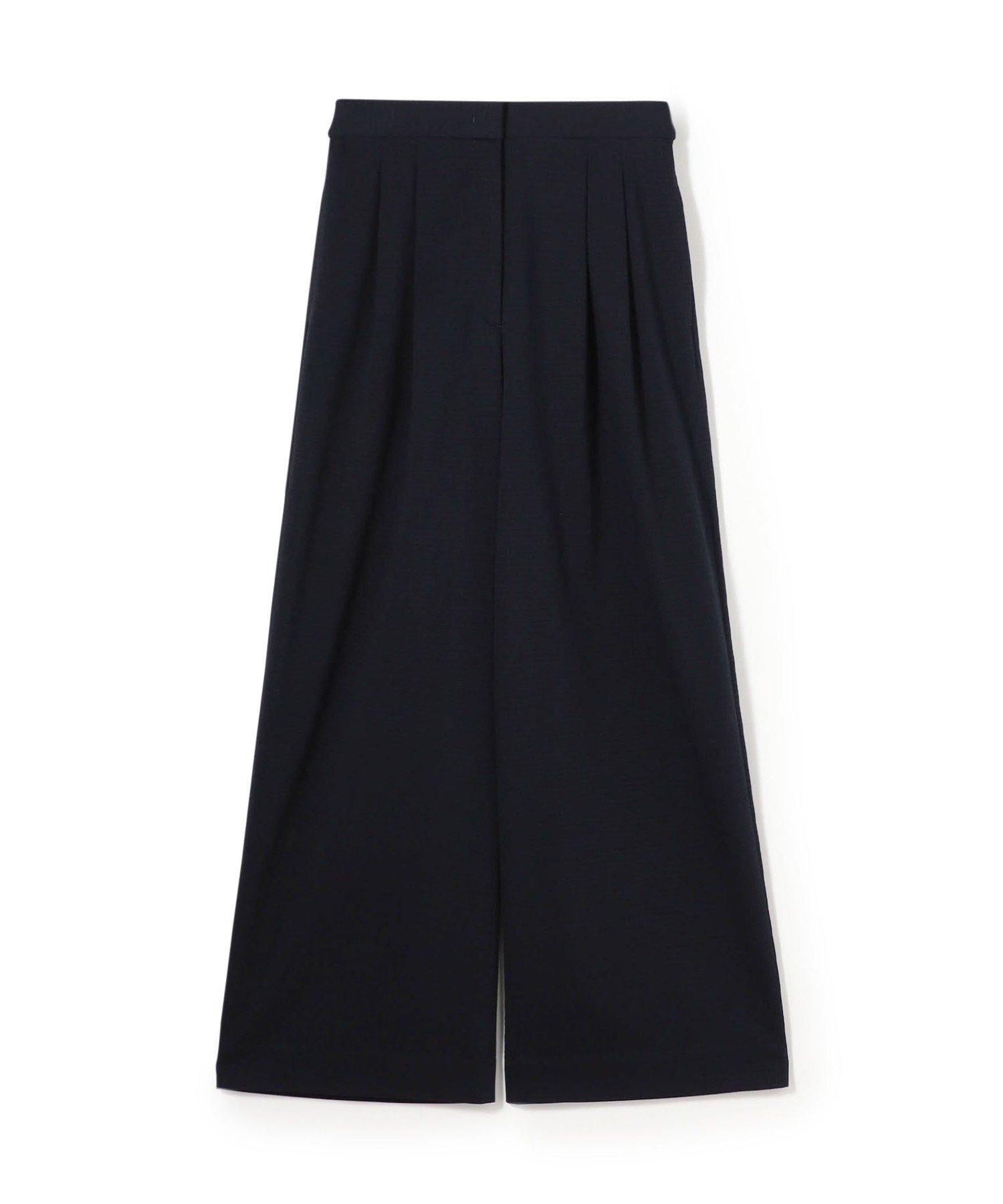 【SALE／40%OFF】Ballsey プラッドジャージー タックワイドパンツ トゥモローランド パンツ その他のパンツ ネイビー ベージュ【送料無料】のサムネイル