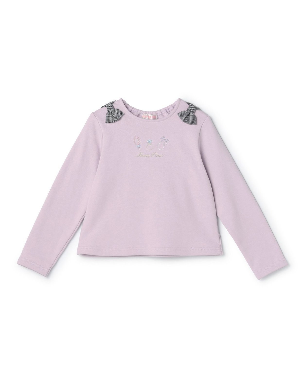 mezzo piano 【福袋A】肩リボン トレーナー ナルミヤオンライン トップス スウェット・トレーナー パープル【送料無料】のサムネイル