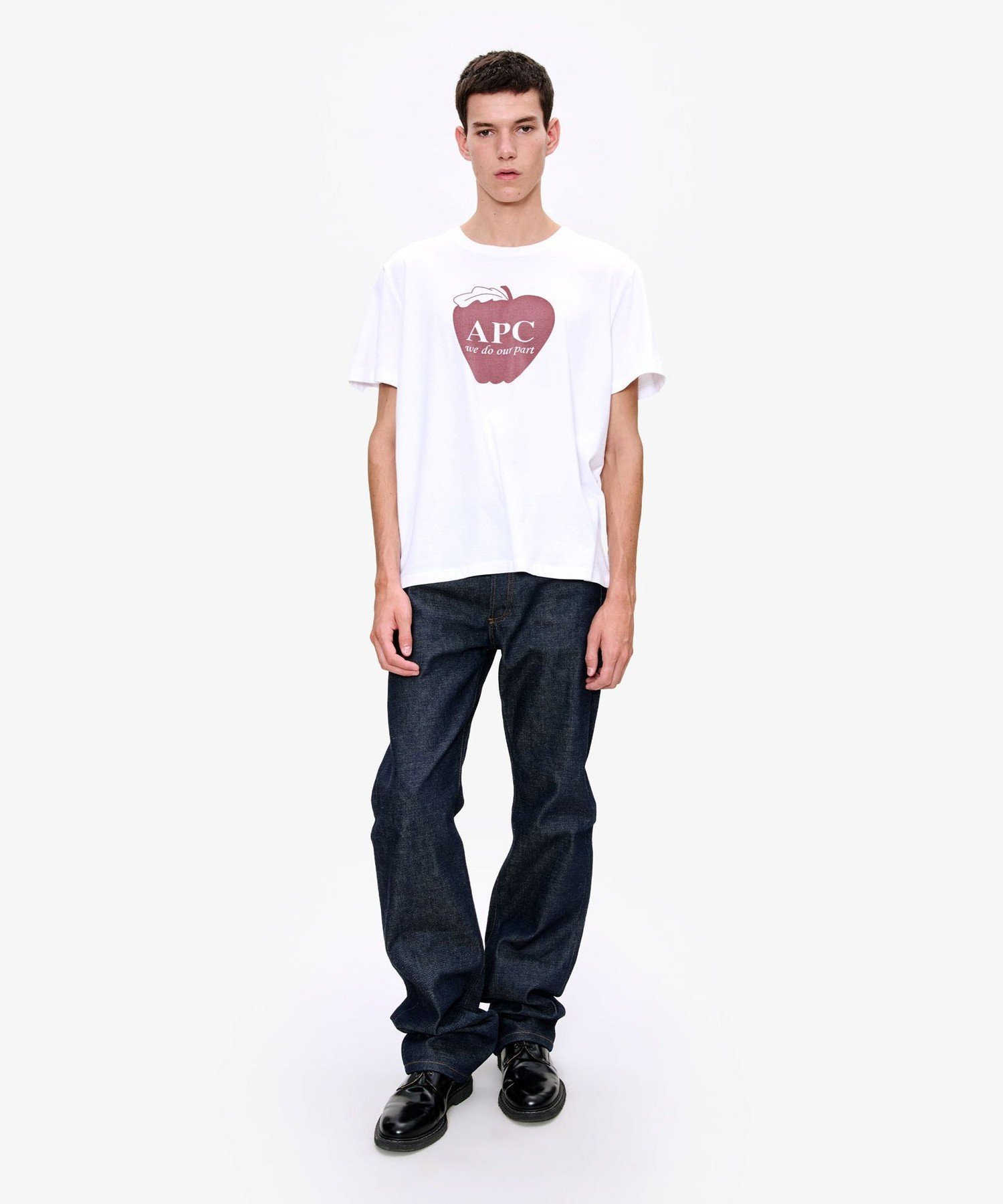 A.P.C. Pomme Tシャツ アー・ぺー・セー トップス カットソー・Tシャツ ホワイト【送料無料】