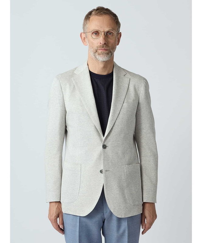 Aquascutum MEN Honeycomb Light Jersey Jacket アクアスキュータム ジャケット・アウター テーラードジャケット・ブレザー【送料無料】