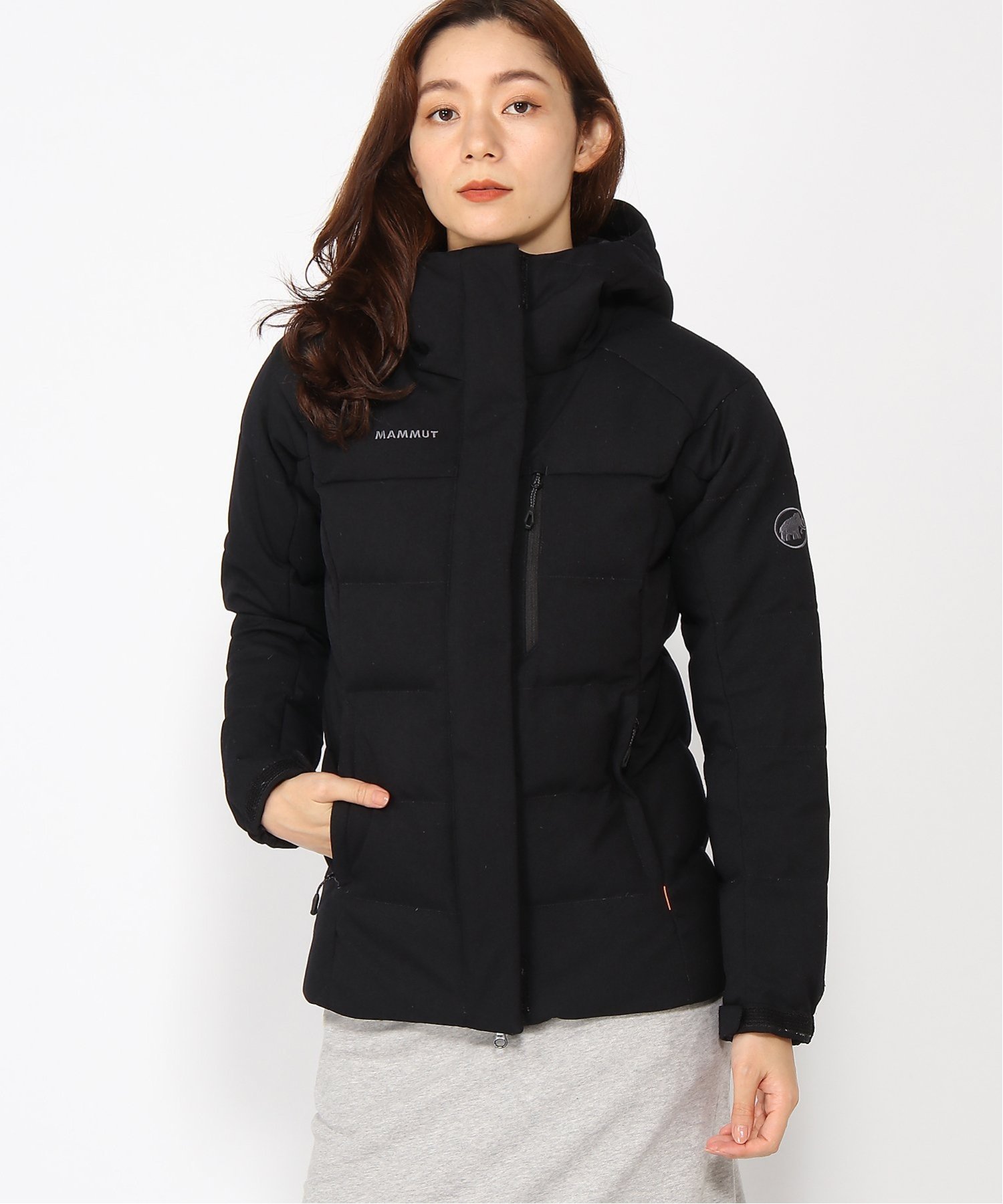 MAMMUT MAMMUT/(W)Roseg IN Hooded Jacket AF Women マムート ジャケット・アウター ダウンジャケット・ダウンベスト ブラック ネイビー【送料無料】