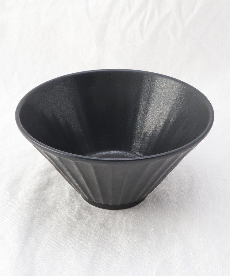 212 KITCHEN STORE しのぎ反りどんぶり L いぶし天目 トゥーワントゥーキッチンストア 食器・調理器具..