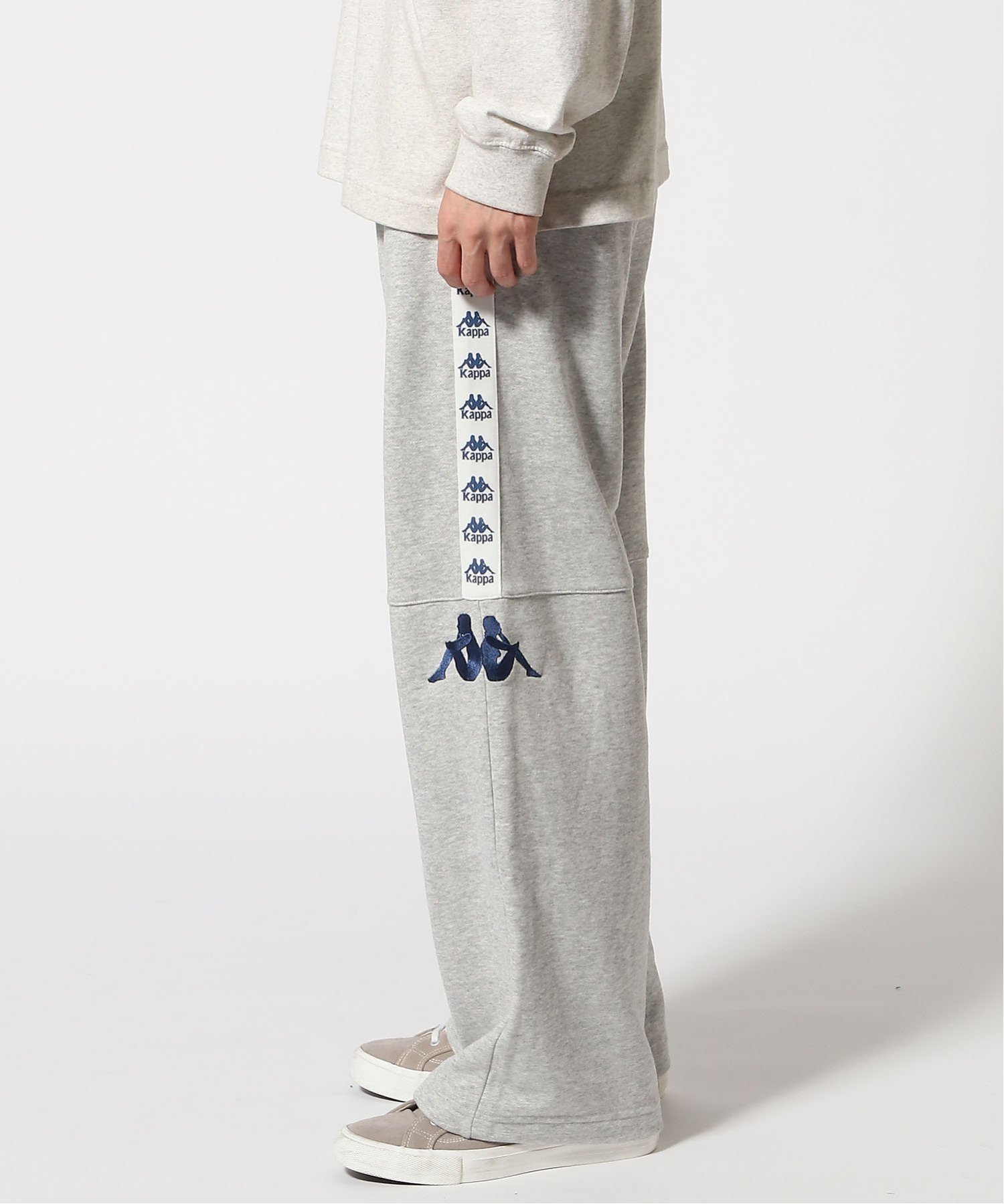 【SALE／66%OFF】Kappa Kappa/(M)バンダスウェットパンツ ニッキー パンツ ジャージ・スウェットパンツ グレー ネイビー【送料無料】