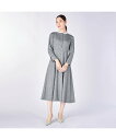 【SALE/57%OFF】KEITH 【Lサイズ】ヘリンボーンワンピース キース ワンピース・ドレス ドレス ネイビー ブルー【送料無料】