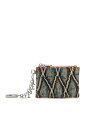 DIESEL ウィメンズ カードホルダー CHARM-D CARD HOLDER WITH CHAIN ディーゼル 財布・ポーチ・ケース 名刺入れ・カードケース...