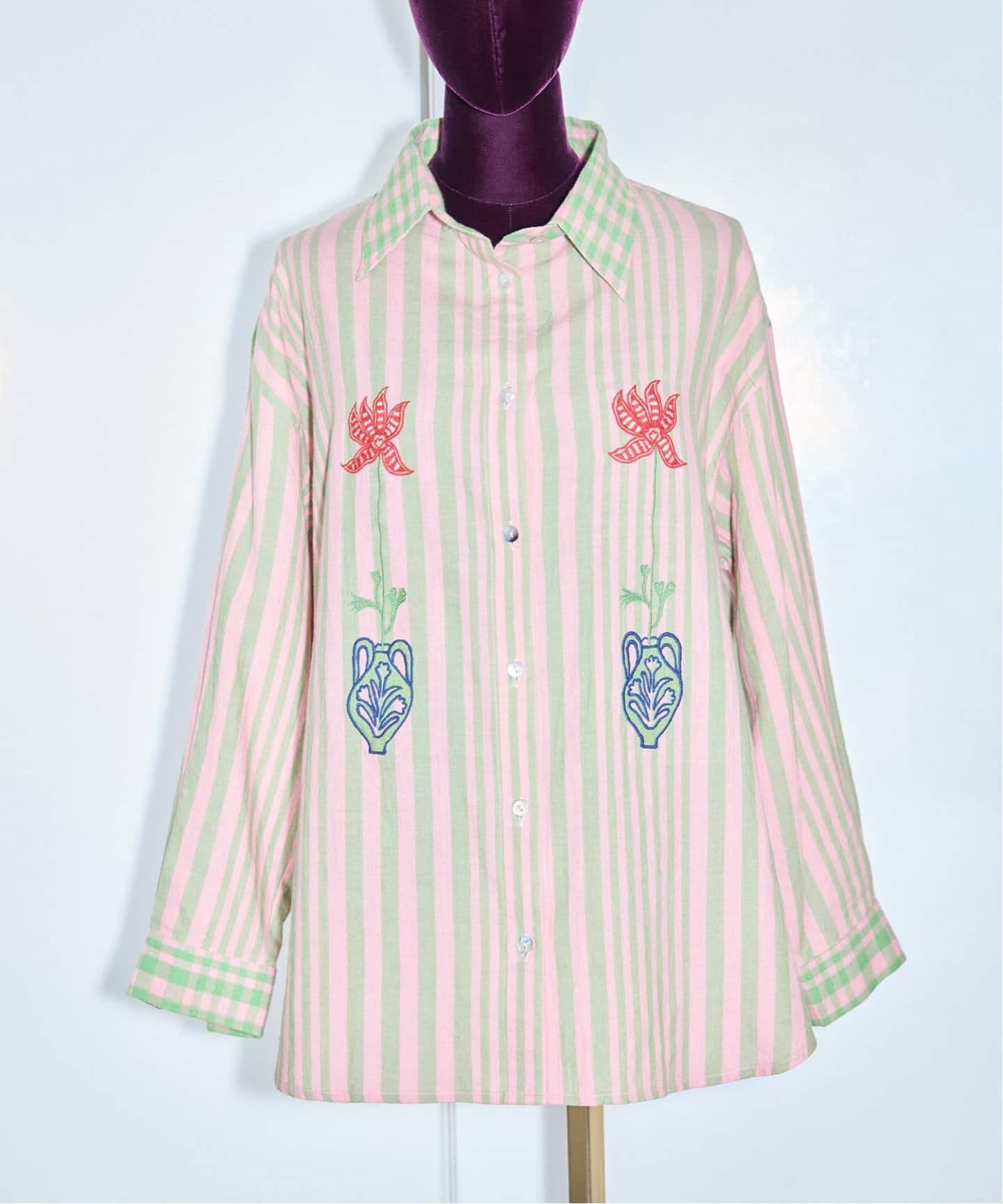 CITYSHOP Rujuta Sheth ANDY SHIRT SS25-RS-8018:シャツ シティーショップ トップス シャツ・ブラウス ピンク【送料無料】のサムネイル