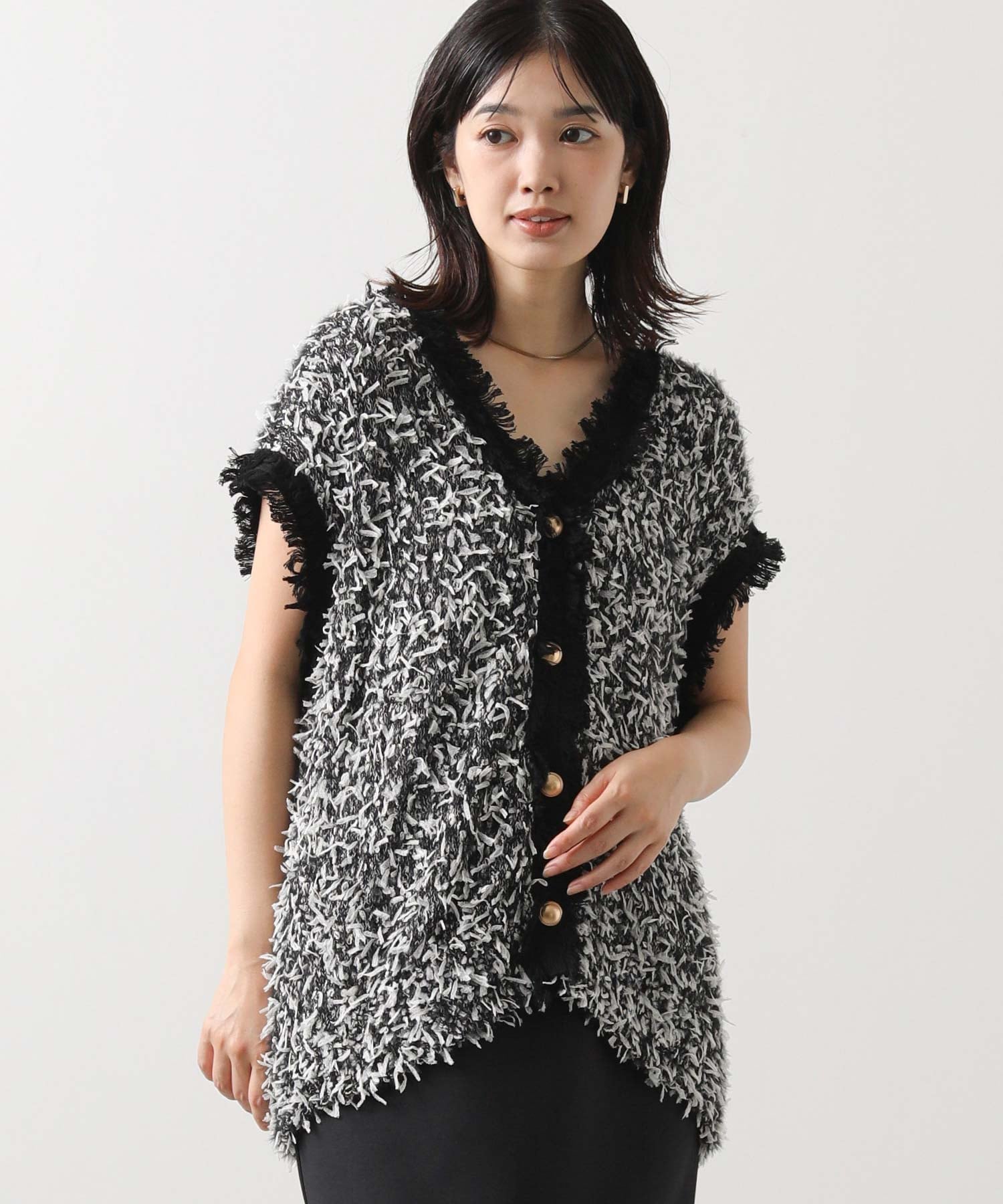 【SALE／30%OFF】Gready Brilliant Gready Brilliant/(W)2_リボンフェザーベスト グレディブリリアン ..