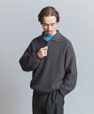 【SALE/40%OFF】BEAUTY&YOUTH UNITED ARROWS グリッド アゼ 3B ポロニット -ウォッシャブル- ユナイテッドアローズ アウ...