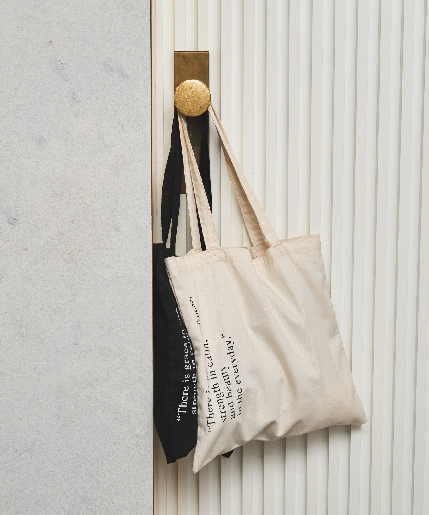 russet ロゴトートバッグ ラシット バッグ トートバッグ ブラック ベージュ【送料無料】のサムネイル