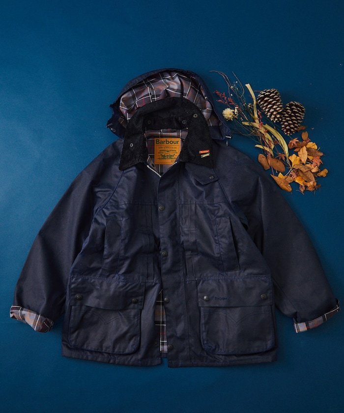 Barbour Barbour x Levi's os bedale waxjacket フリークスストア ジャケット・アウター ブルゾン・ジャンパー ネイビー【送料無料】のサムネイル