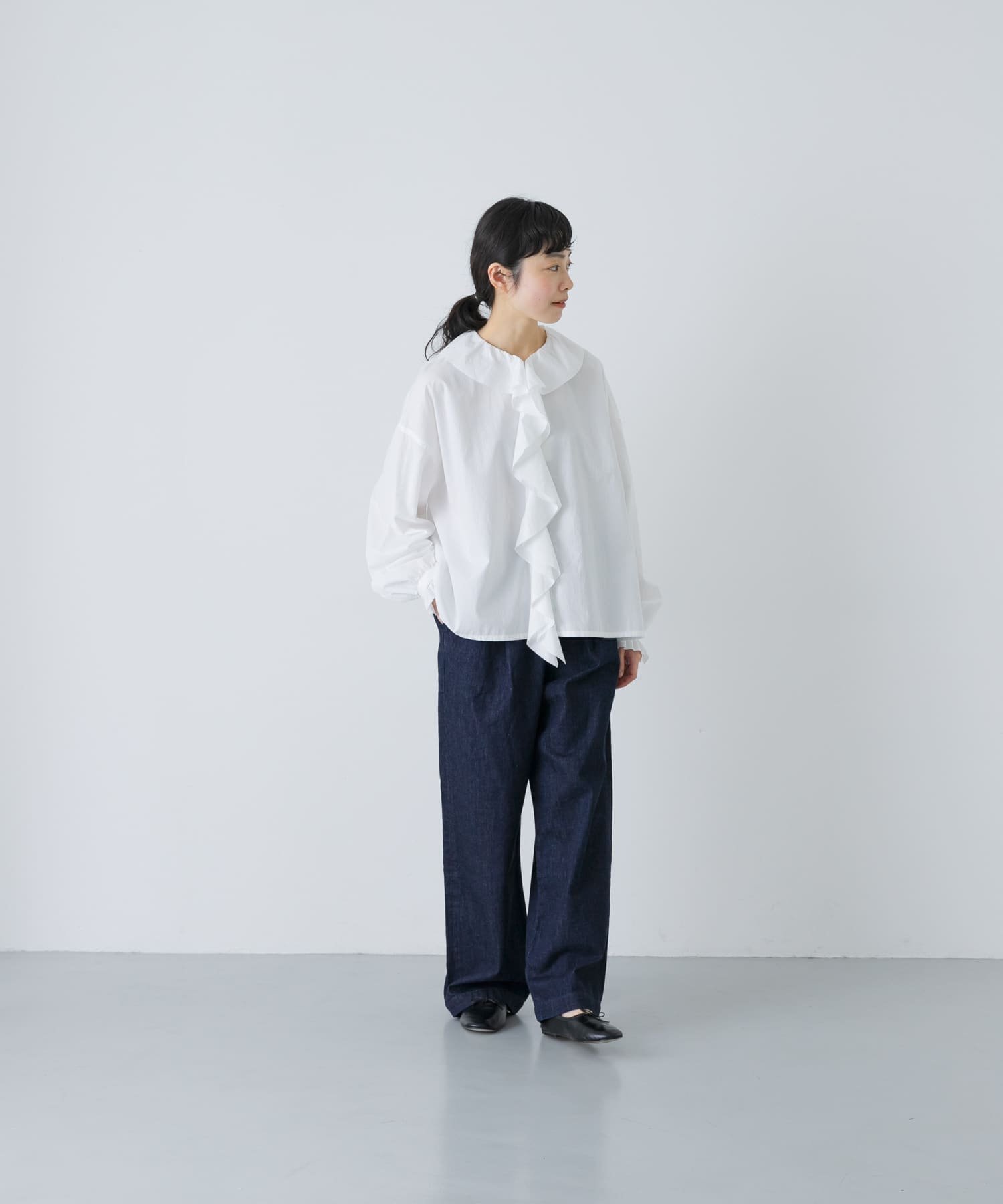 かぐれ デニムイージーパンツ カグレ パンツ その他のパンツ