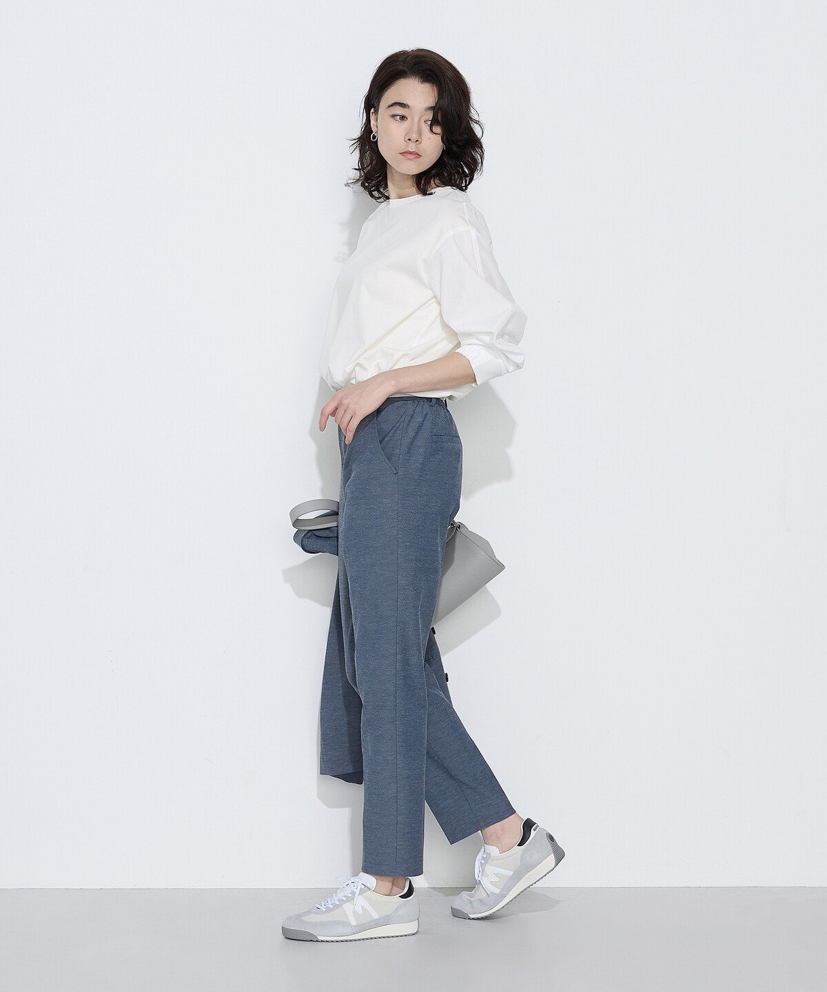 COMME CA TALL [ TALLサイズ ] ドライオックス テーパードパンツ コムサ スーツ・フォーマル セットアップスーツ ブルー ベージュ【送料無料】