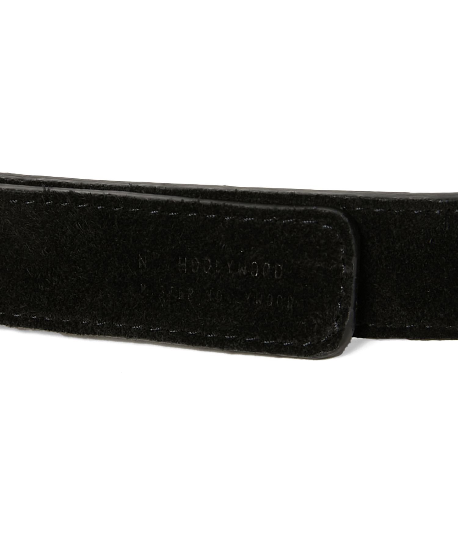 N.HOOLYWOOD COMPILE BELT エヌ．ハリウッド ファッション雑貨 ベルト ブラック【送料無料】