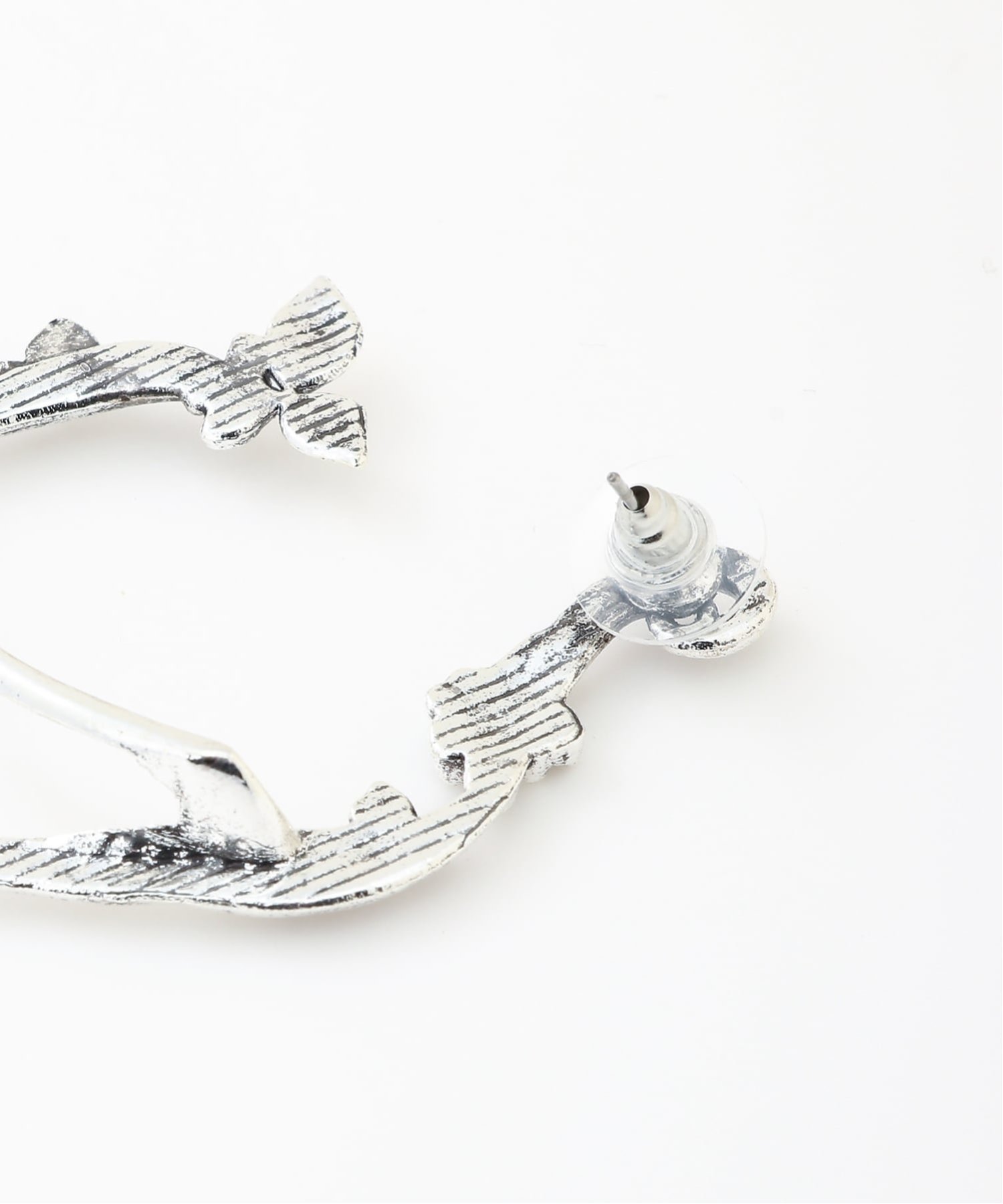【SALE／20%OFF】Coo+i Coo+i/(W)エルフモチーフデザインピアス スレンダー アクセサリー・腕時計 ピアス シルバー