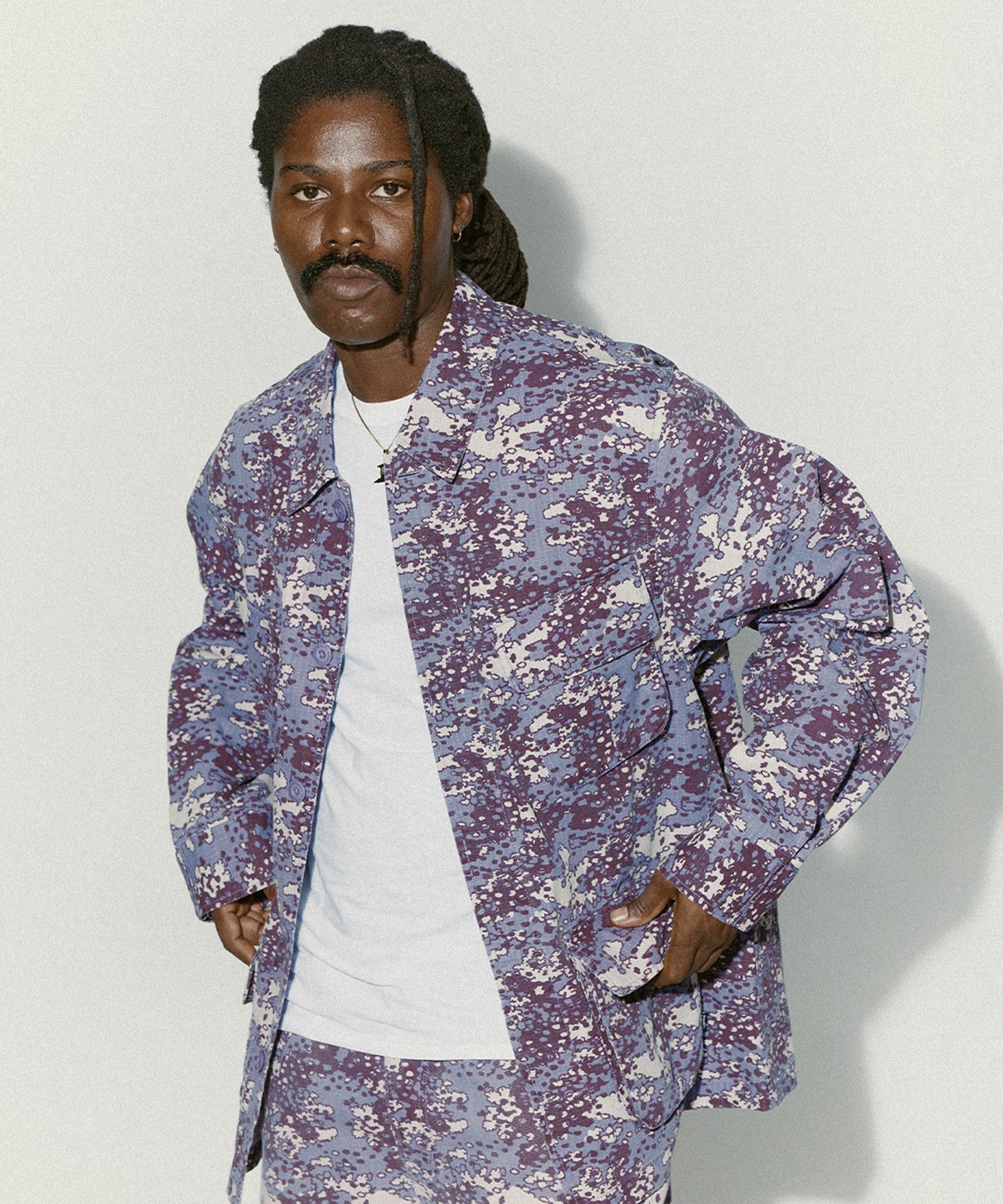 HUF DELTA BDU JACKET / HUF ハフ ジャケット ハフ ジャケット・アウター その他のジャケット・アウター グリーン パープル【送料無料】