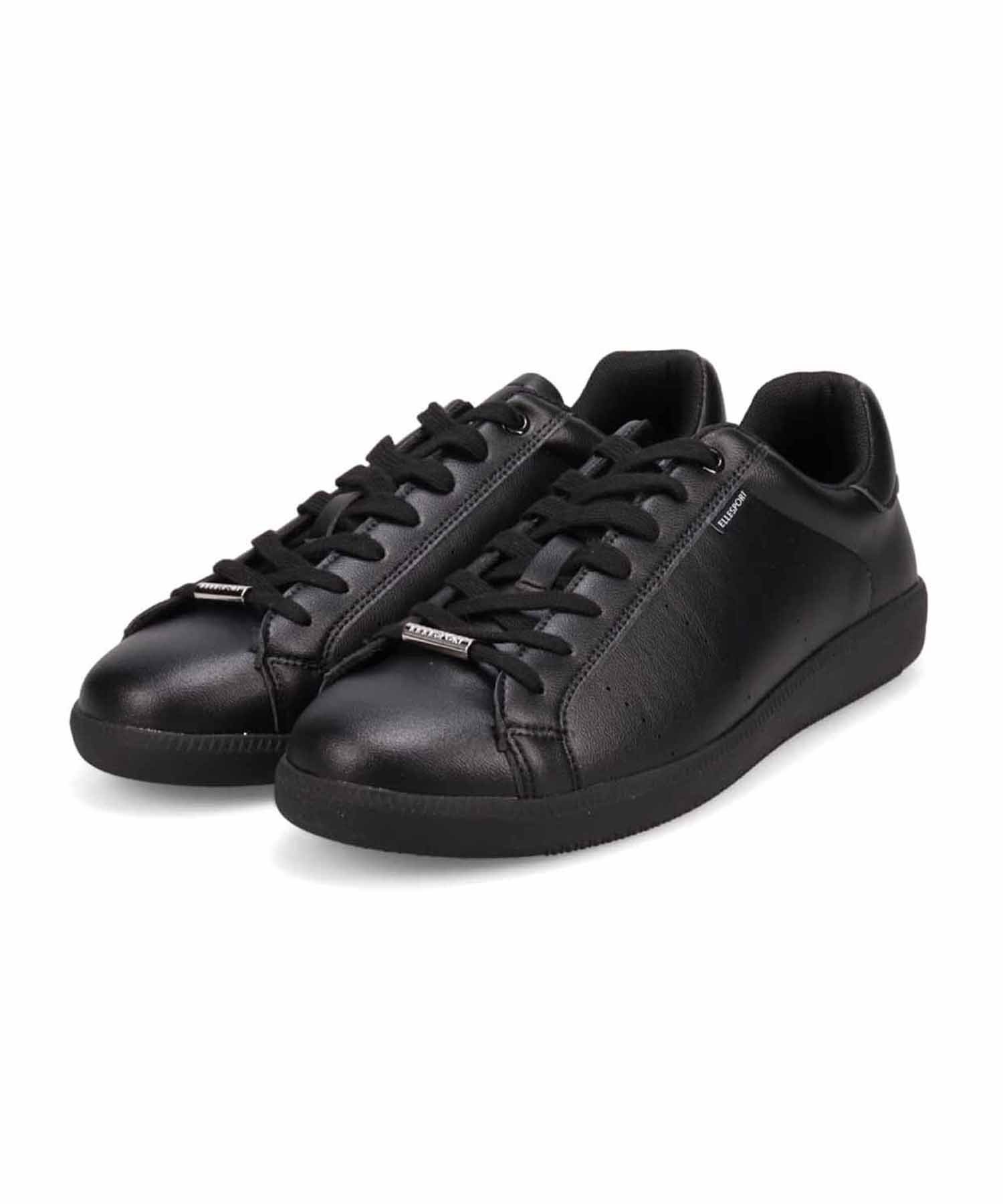 ELLE SPORT 【大きいサイズ】ELLESPORTローテクコートスニーカー ESPK14510U マドラス シューズ・靴 スニーカー ブラック【送料無料】