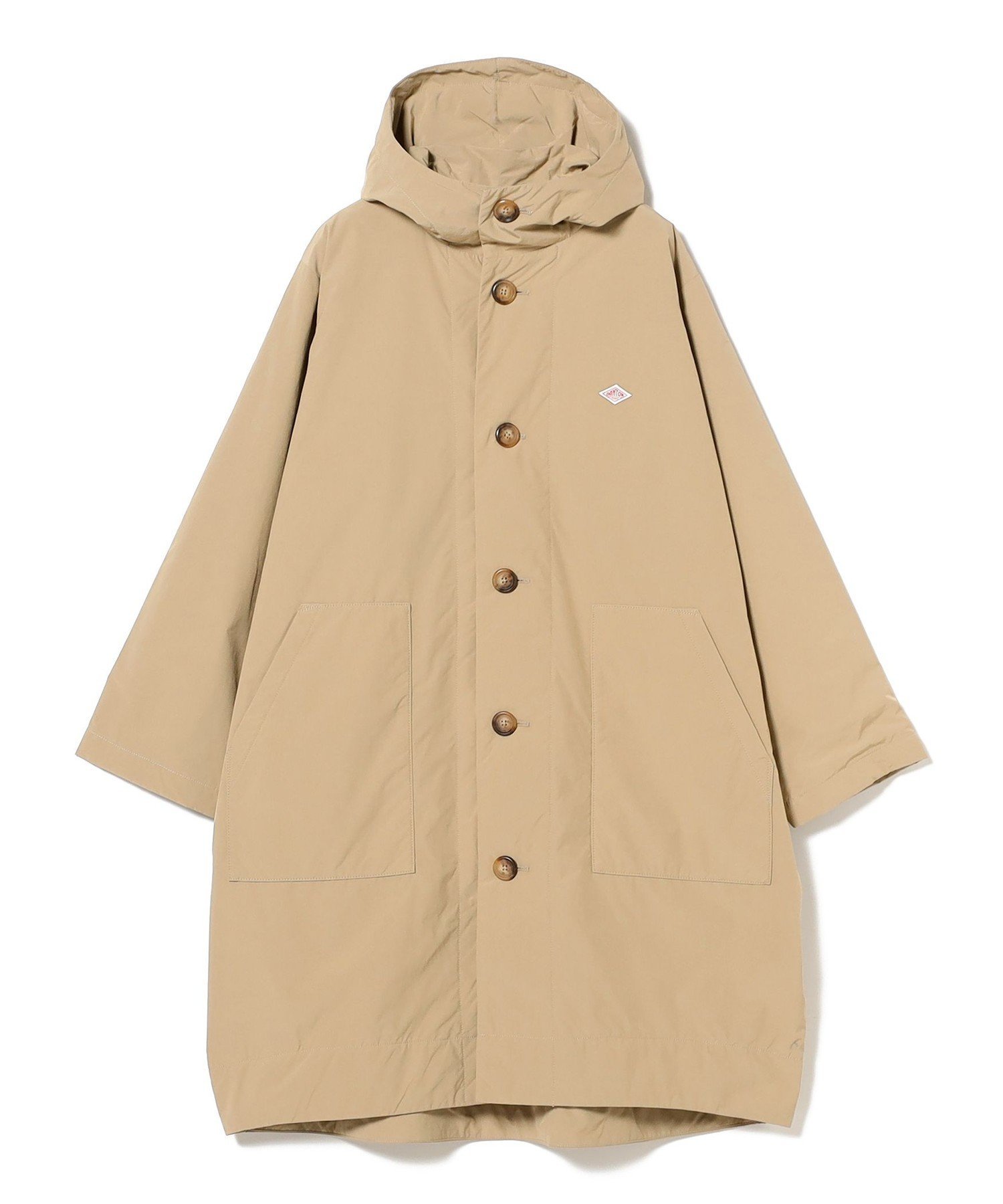 Ray BEAMS DANTON / インサレーション フーデッド コート ビームス ウイメン ジャケット・アウター その他のジャケット・アウター ベージュ【送料無料】