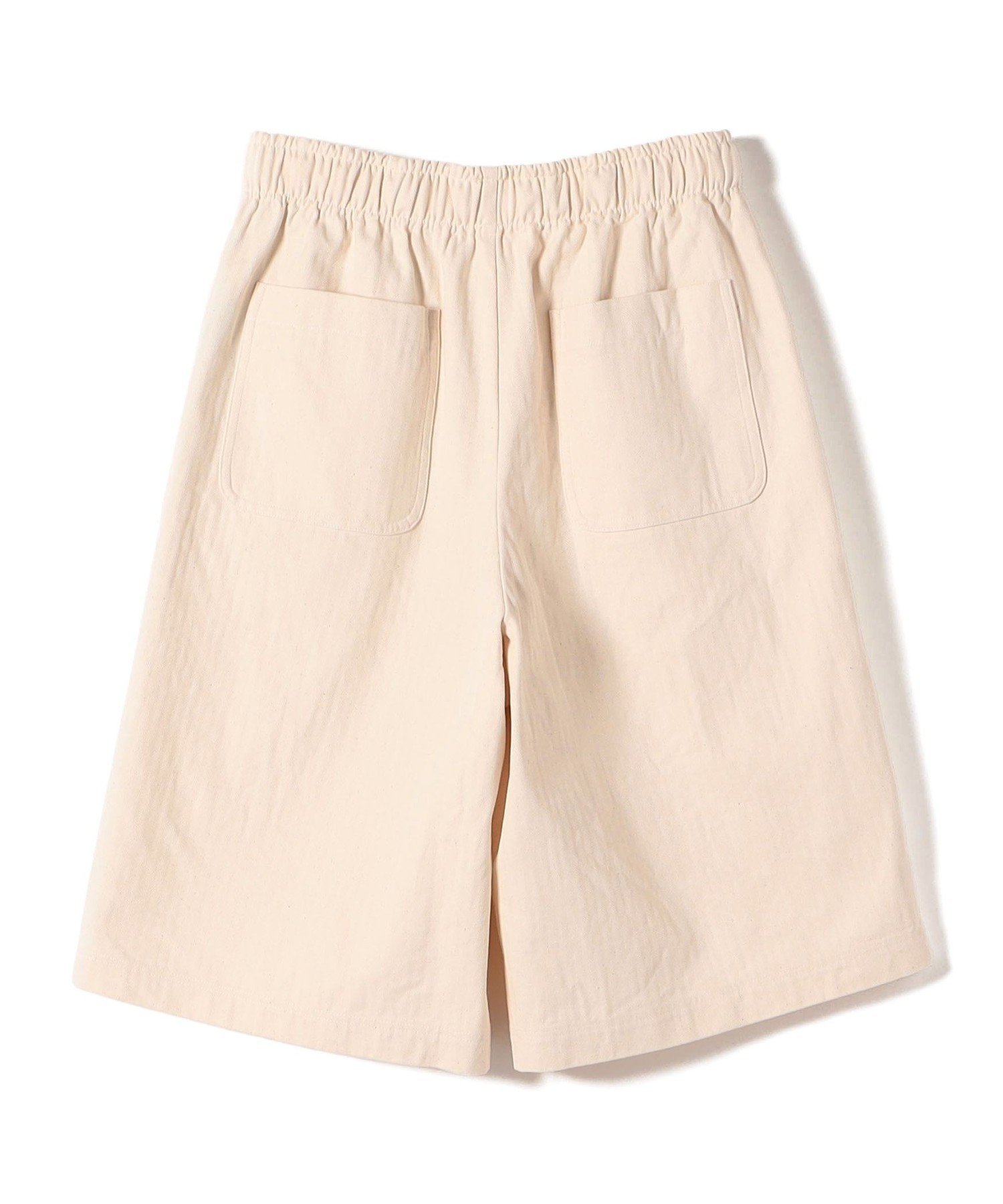 WOMEN SHIPS Primary Navy Label:＜手洗い可能＞コットン キュロット ショーツ シップス パンツ キュロット ベージュ ネイビー
