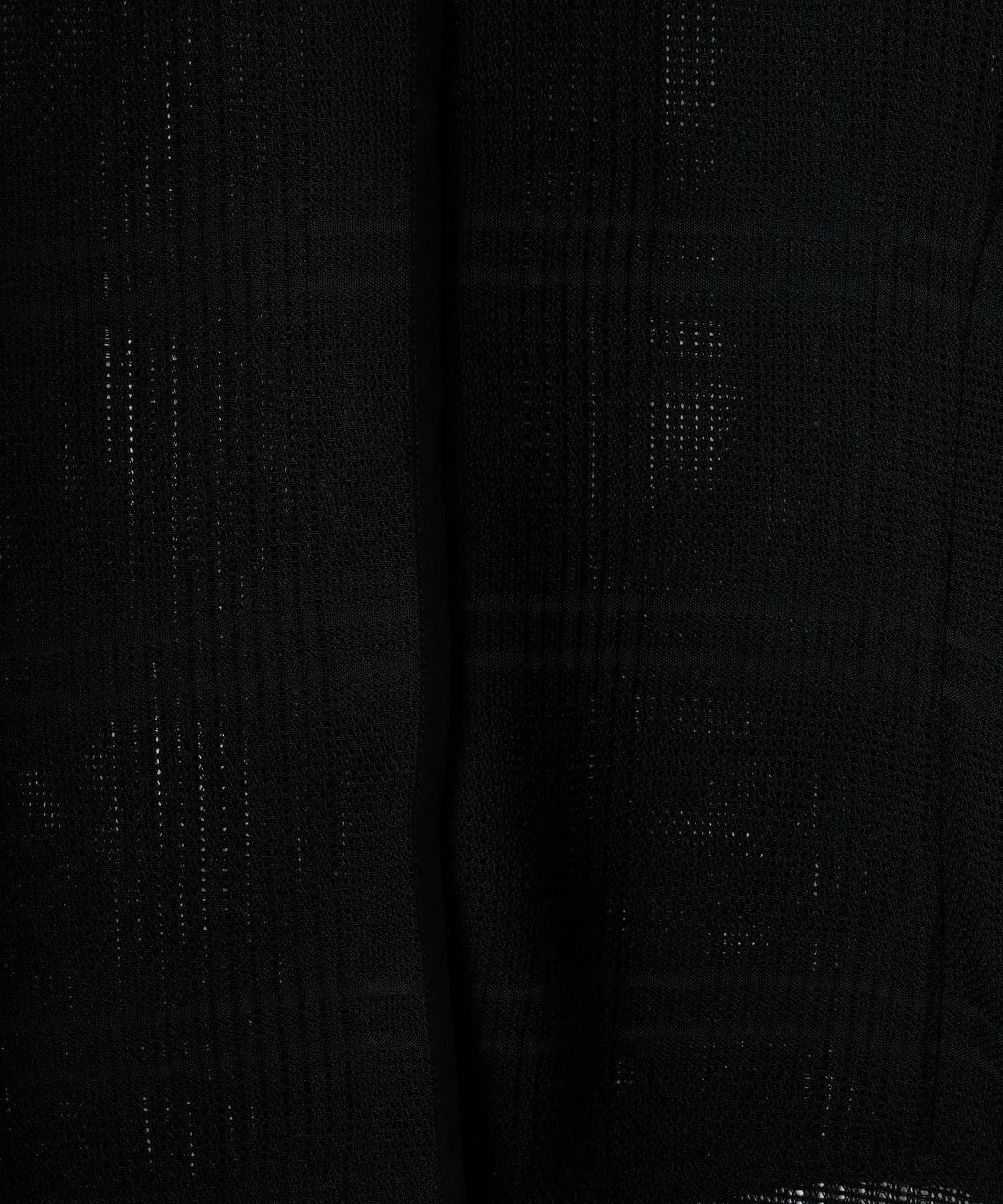 Leilian PLUS HOUSE 羽織ブラウス【Leilian WHITE LABEL】 レリアン プラスハウス トップス シャツ・ブラウス ホワイト ブラック