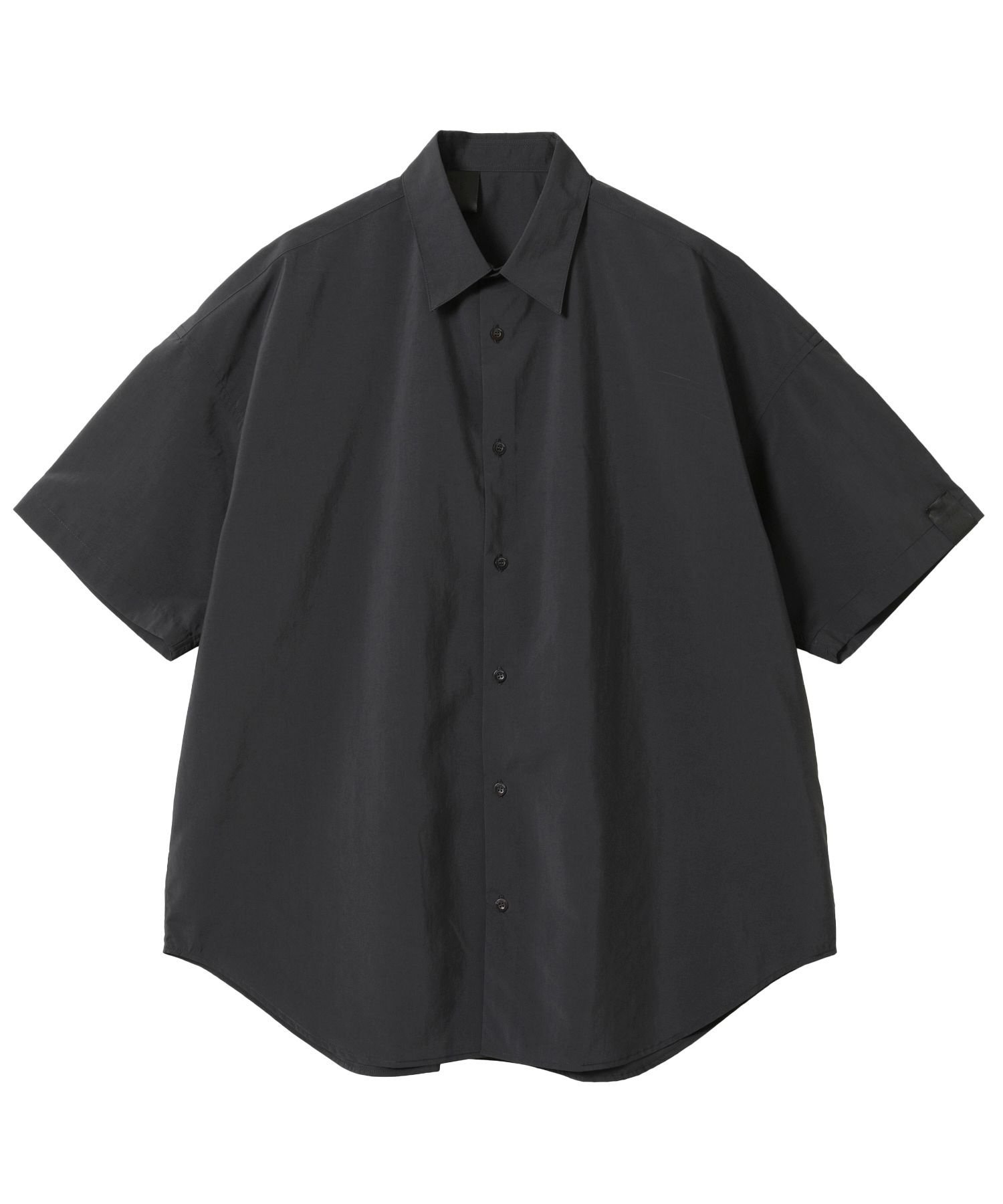 N.HOOLYWOOD COMPILE HALF SLEEVE BIG SHIRT エヌ．ハリウッド トップス シャツ・ブラウス ブラック ブルー ベージュ