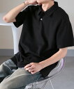 【SALE/55%OFF】SETUP7 SETUP7/リラックスフィット鹿の子ポロシャツ SCCH388 セットアップセブン トップス ポロシャツ ネイビー ブラック ホワイト