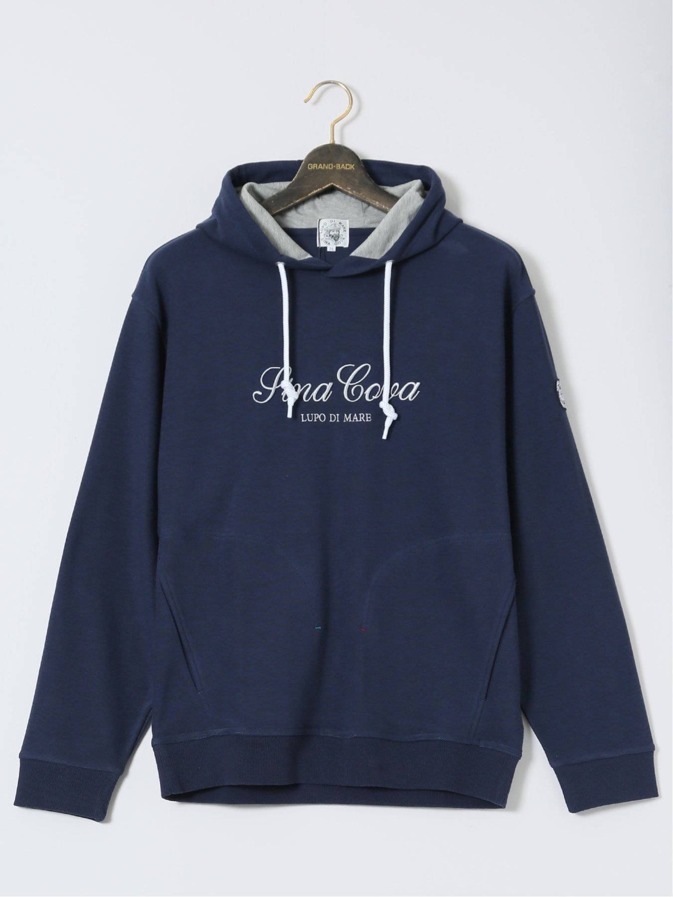 GRAND-BACK 【大きいサイズ】シナコバ/SINA COVA プルパーカー(セットアップ可能) 【25SS】 メンズ アウター カットソー カジュアル ラ...