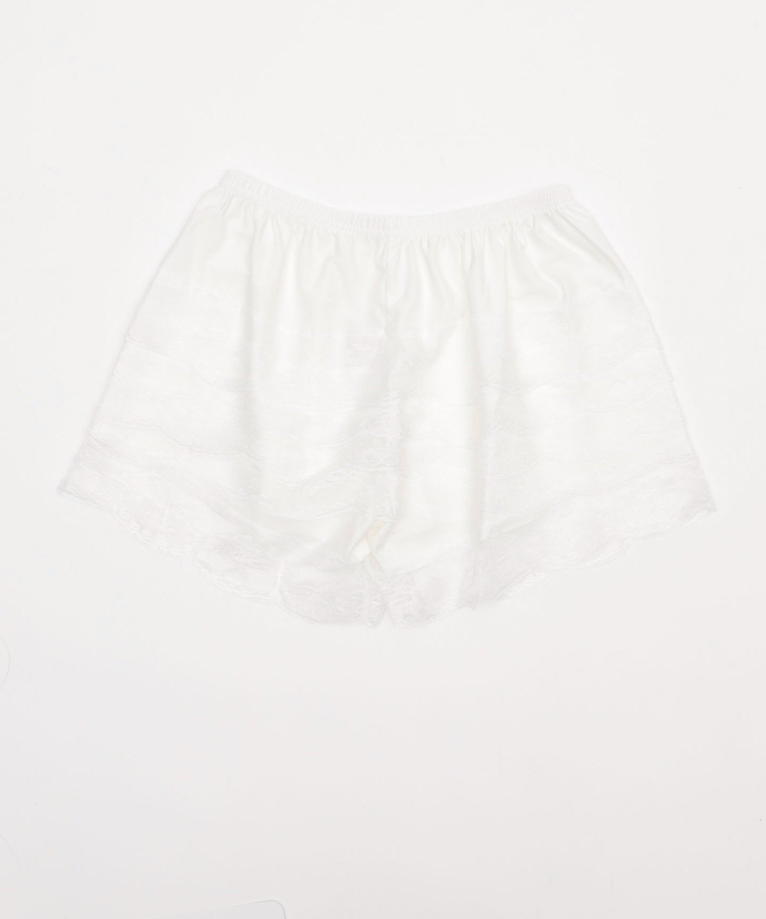 【SALE/49%OFF】WEGO MEN'S レースフリルペチパンツ ウィゴー インナー・ルームウェア その他のインナー・ルームウェア ホワイト ブラック