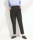 SHOO・LA・RUE すっきり見えテーパードパンツ シューラルー パンツ その他のパンツ オレンジ ブラック グレー ベージュ【送料無料】