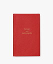 SMYTHSON Pastegrain Panama Travel And Experiences スマイソン 文房具 手帳・メモ帳 レッド【送料無料】