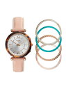 FOSSIL Q (W)【ハイブリッドスマートウォッチ】 CARLIE HYBRID SMARTWATCH FTW5042SET フォッシル ファッショングッズ 腕時計 ピンク【送料無料】