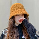 【SALE/30%OFF】Aimoon ニットバケットハット レディース ミニミニストア 帽子 ハット ブラウン ブラック ピンク イエロー