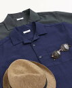 【SALE/40%OFF】a.v.v 【速乾/接触冷感】リライトオープンカラーシャツ アー・ヴェ・ヴェ トップス シャツ・ブラウス グレー ベージュ ブルー