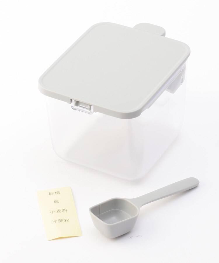 212 KITCHEN STORE 調味料ポット ワイド J921 GY ＜marna マーナ＞ トゥーワントゥーキッチンストア 食..