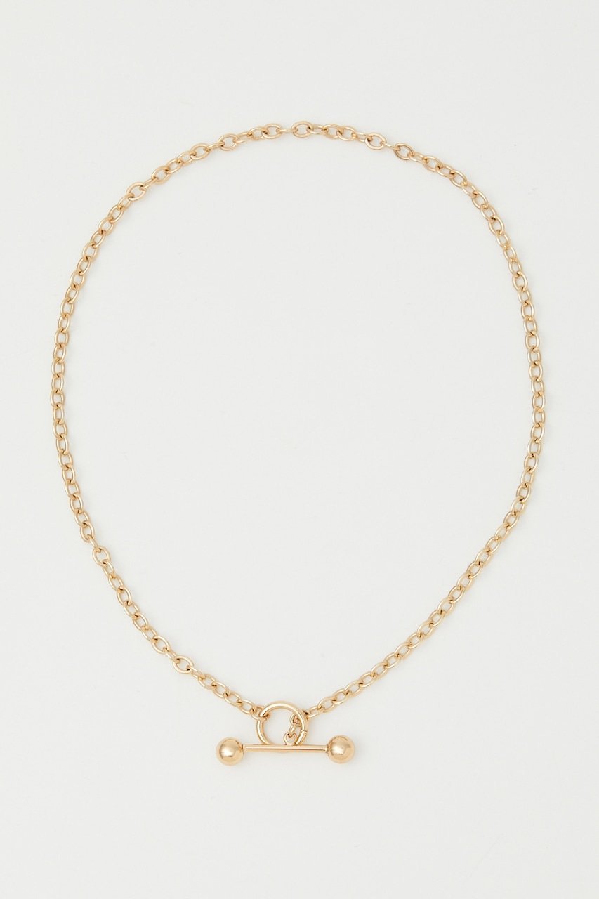 【SALE／55%OFF】SLY CIRCLE BAR CHAIN ネックレス スライ アクセサリー・腕時計 ネックレス ゴールド ブラック