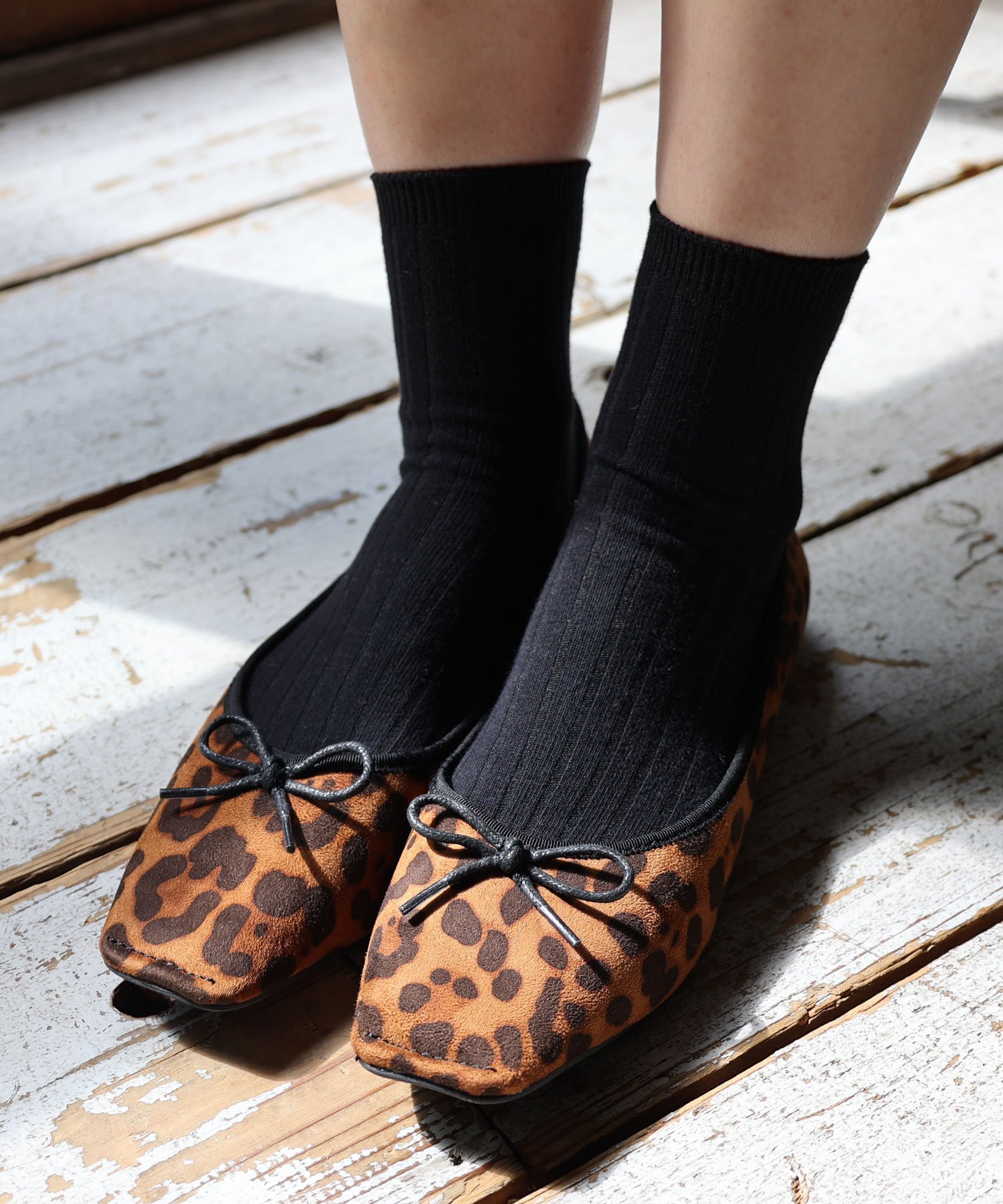 【SALE／10%OFF】andme ベーシック リブ クルーソックス アンドミー 靴下・レッグウェア 靴下 ベージュ..