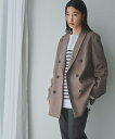 【SALE/23%OFF】RONEL 【VERY11月号掲載】ツイルダブルジャケット コーエン ジャケット・アウター テーラードジャケット・ブレザー グレー ブ...